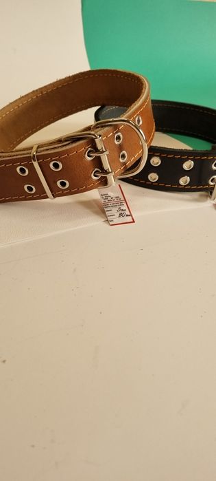 Български нашийници и поводи  за кучета.