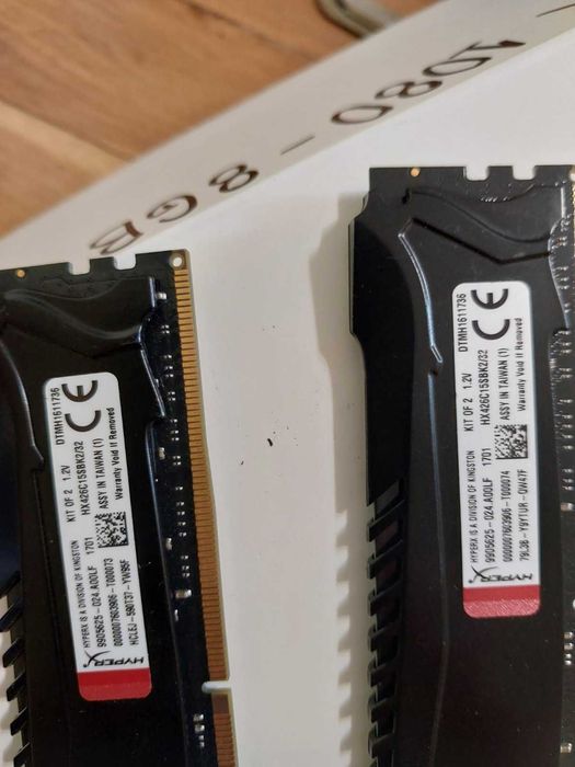 32GB DDR4 2400Mhz, 2666Mhz - RAM памет