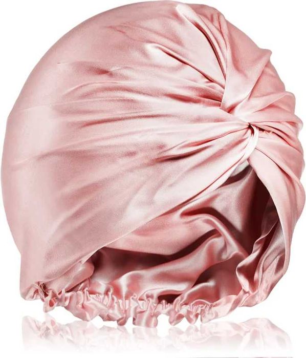 Шапка боне тип тюрбан за сън от 100% коприна
