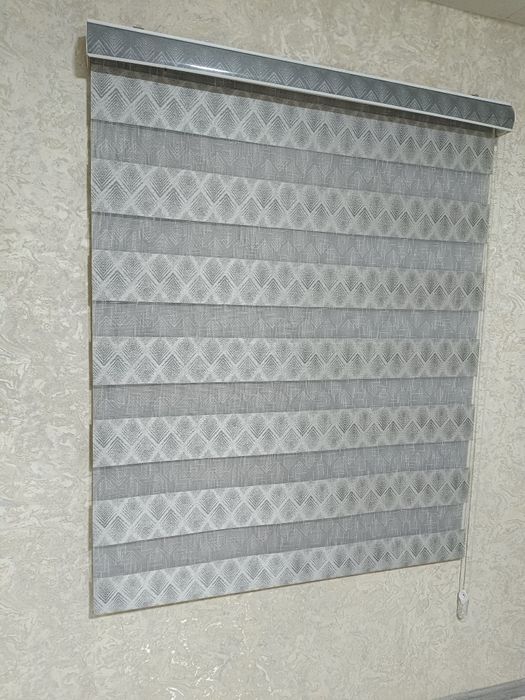 Жалюзи комбо день и ноч,плиссе декор