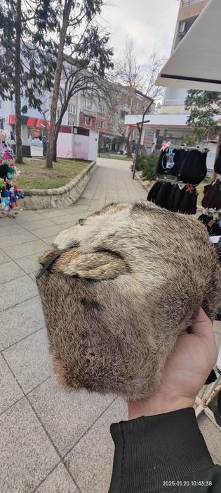 Руски ушанки от естествен косъм косъм