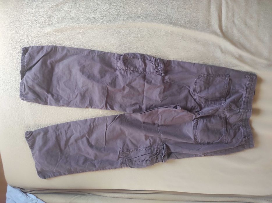 blugi cargo maro de fata