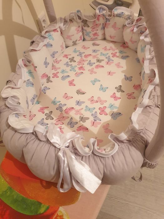 Кокон гнёздышко трансформер  для новорождённого