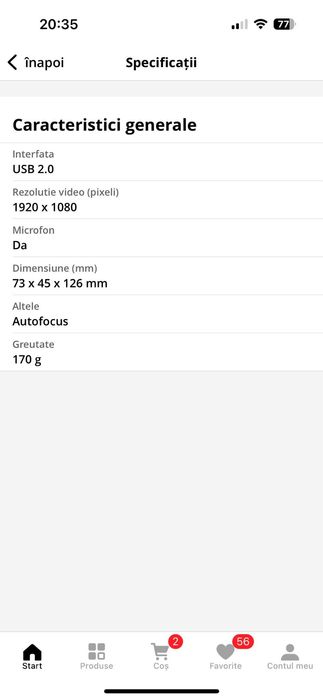 Camera web webcam Logitech C295e sigilat nou