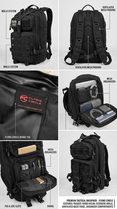 Rucsac tactic/militar Flying Circle U.S.