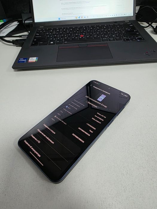 Продам Samsung A57 128gb тёмно синий