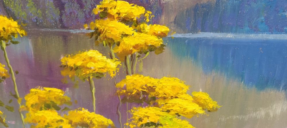 Картина маслом, пейзаж