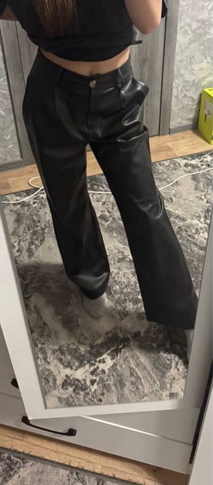 Джинсы,кожанные штаны