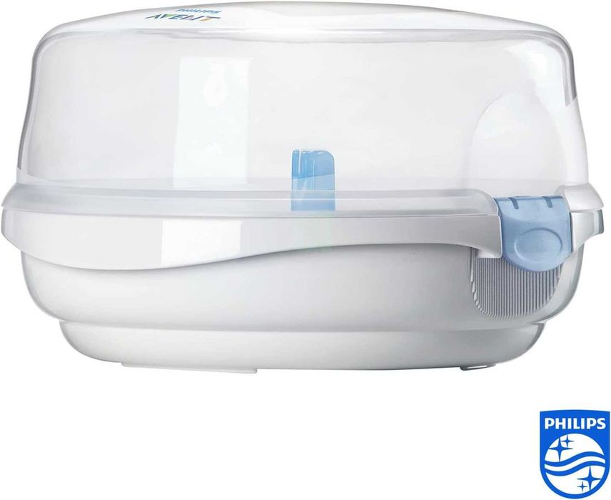 D1600 Philips Avent SCF281/02 – Микровълнов стерилизатор за бебешки шишета, залъгалки, чаши и аксесоари, стерилизация с пара