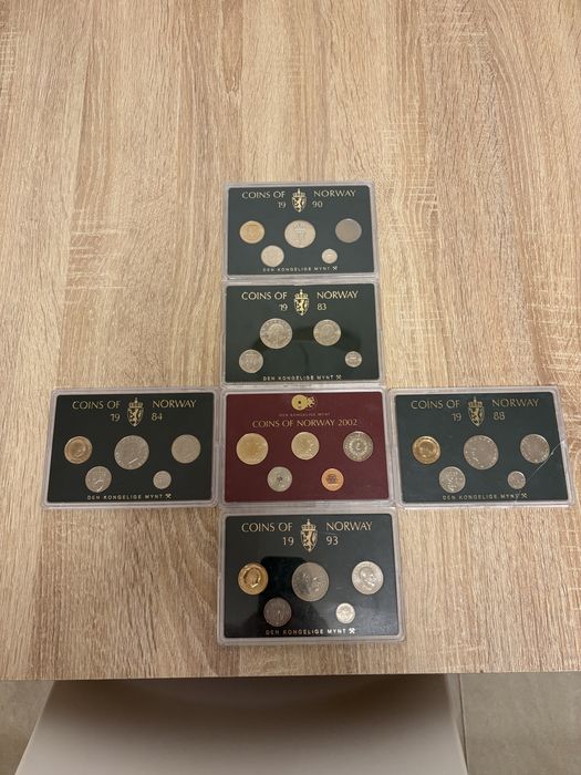 Colectie Monede Norvegiene 1993