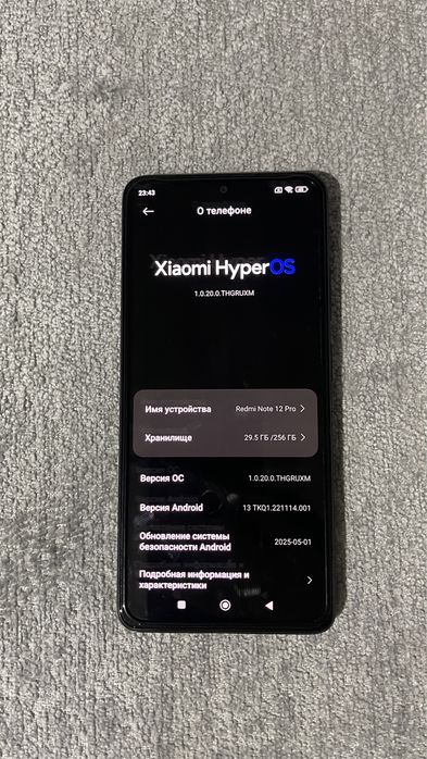 Xiaomi Redmi Not 12 pro