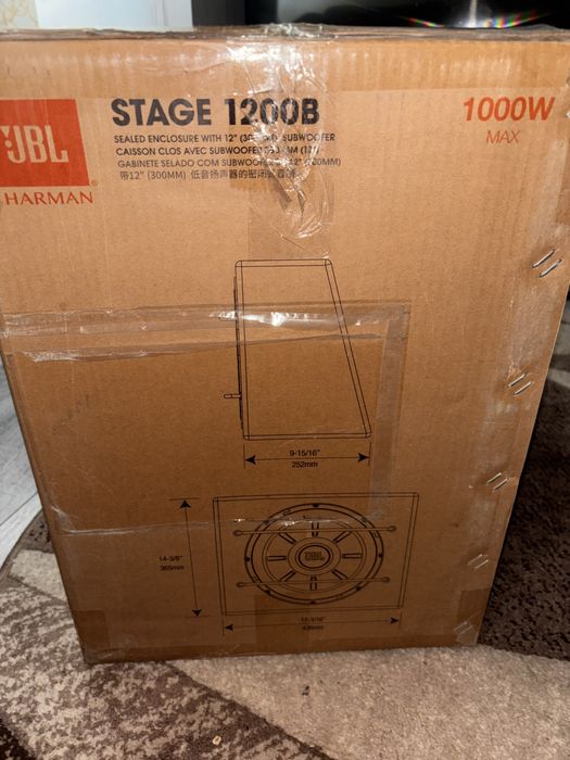 Vand subwoofer auto jbl 1000w