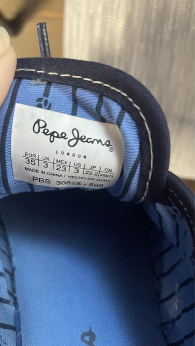 Детски кецове Pepe Jeans