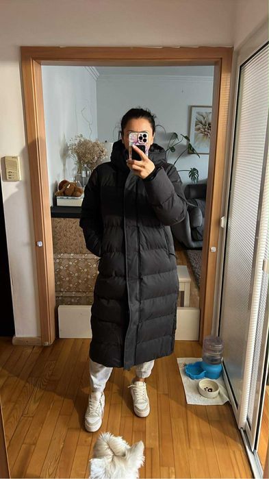 Geaca puffer longline Superdry