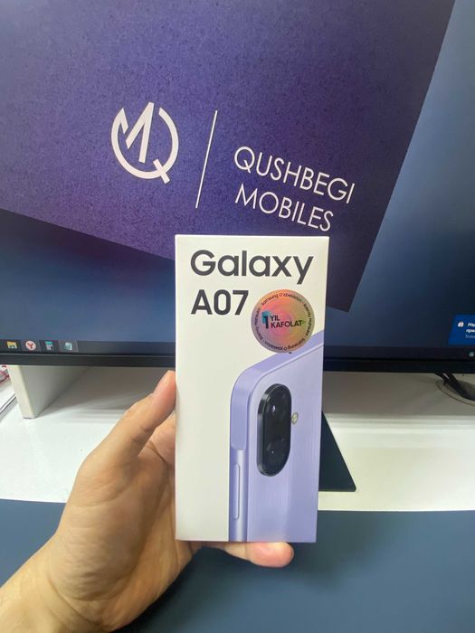 Upakovka  Ochilmagan! Samsung A07 6/128GB Fioletoviy
