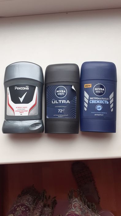 Продам мужские дезодоранты 3шт