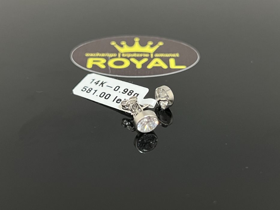 Bijuteria Royal CB : Cercei dama aur 14k 0,98 grame