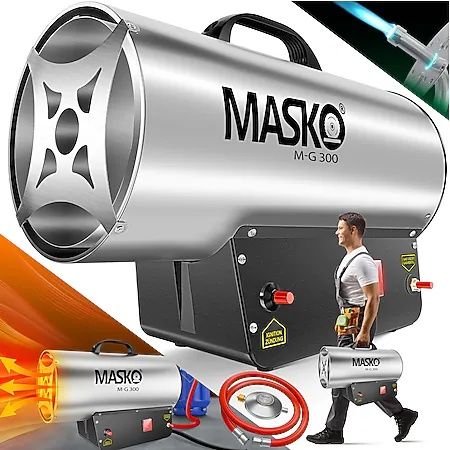 Tun/ventilator de încălzire cu gaz