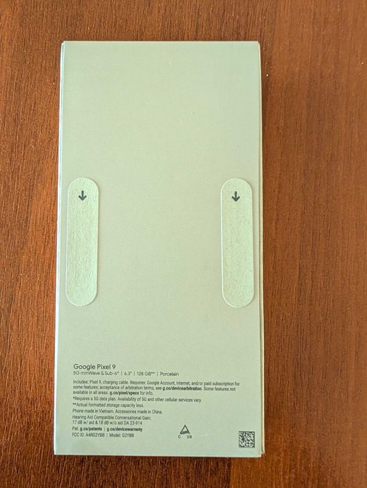 Google Pixel 9. Белый. 128гб