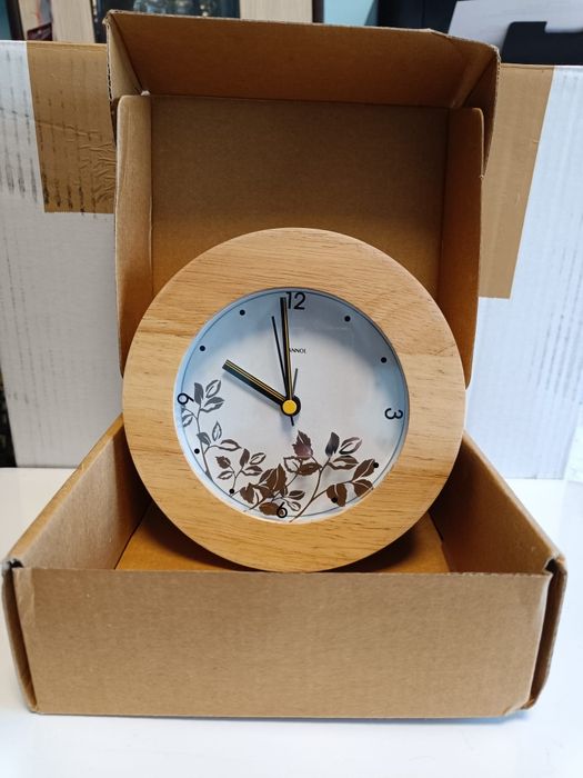 Ceas desteptator lemn de bambus