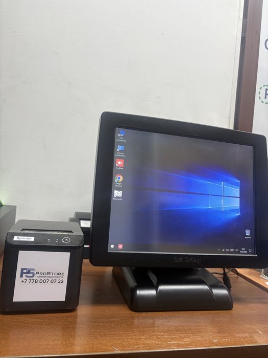 Pos система моноблок с программой ежемесячно 5400