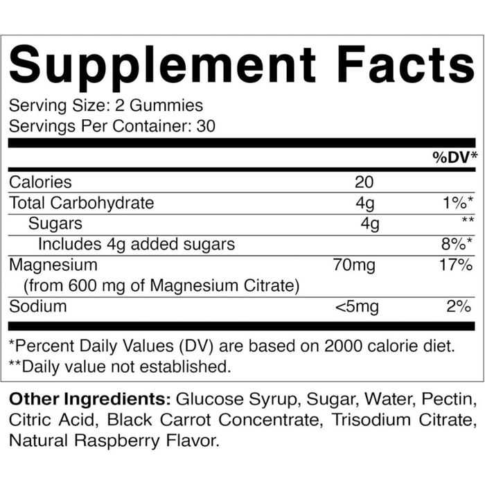 Магний жевательные конфеты 60 шт Vitamatic Magnesium Gummies