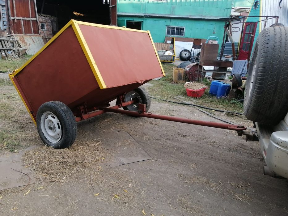 Прицеп телега навозная
