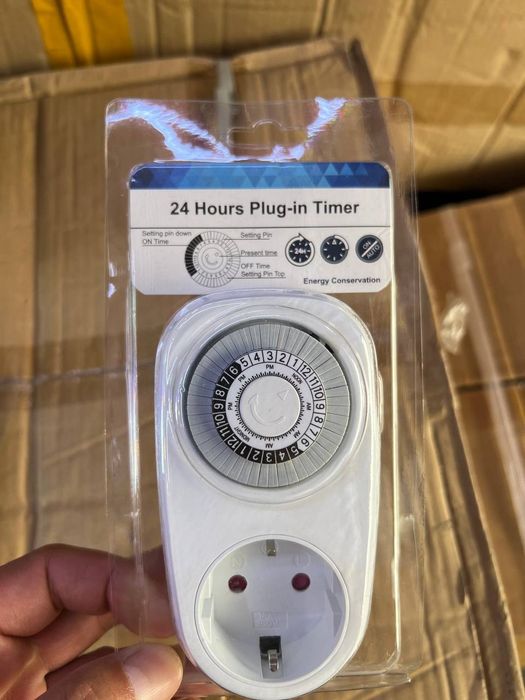 Розетки с таймером времени