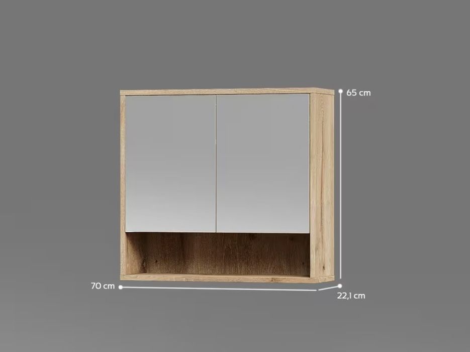 Шкаф за надмивка с огледало Vicco 7079