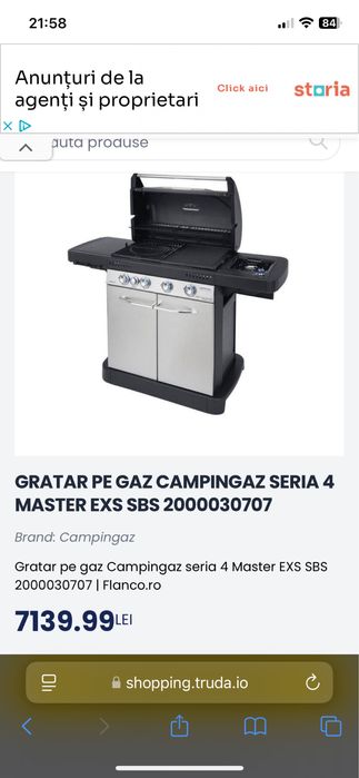 Gratar Cimpingaz Master series stare perfecta !!!