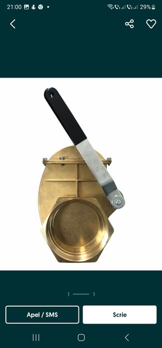 Robineți vidanja import Italia cu filet sau șuruburi prindere de 3 .4