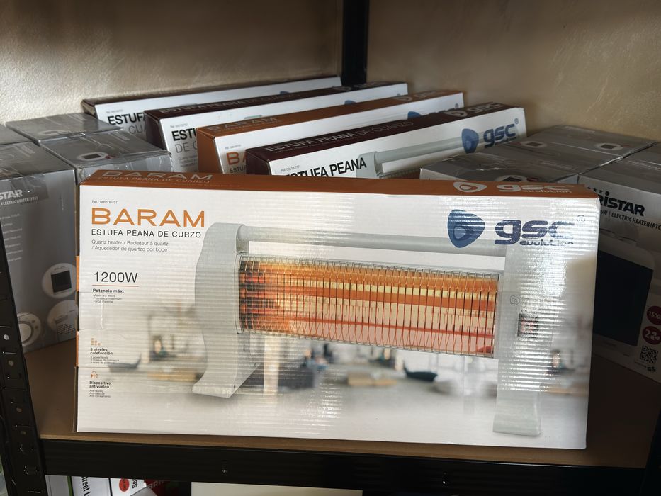 Кварцова печка с 3 степени на мощност 1200 W