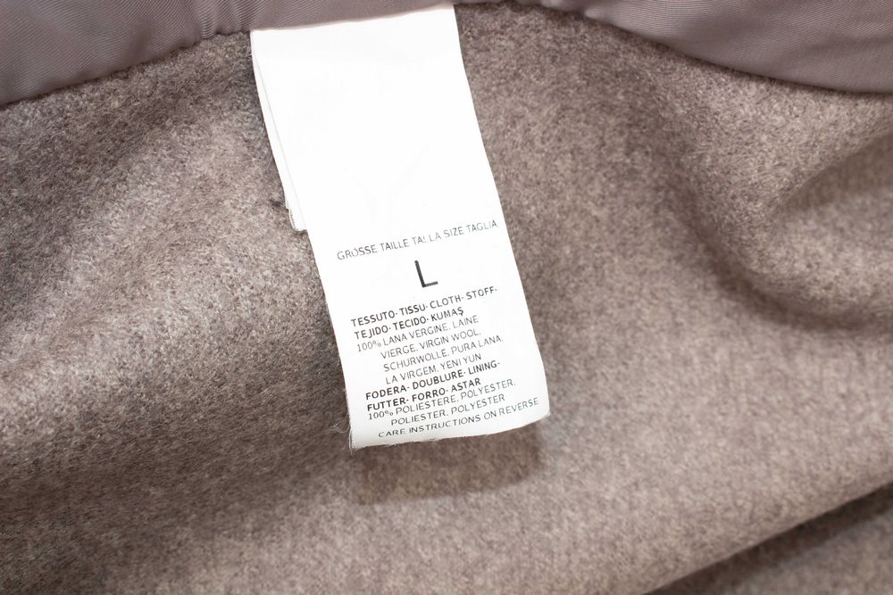 Weekend Max Mara оригинално дамско сако бежово 100% вълна L