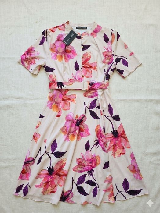 Rochie eleganta cu imprimeu