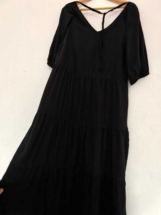 Rochie lunga neagra mas L