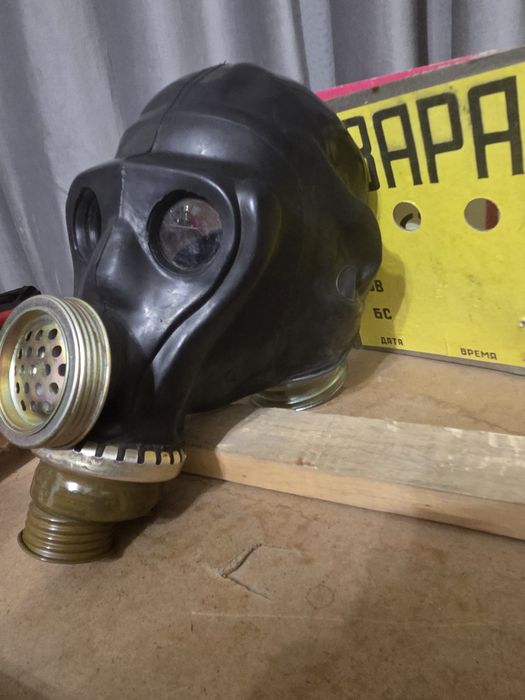 Противогаз шлем маска промышленная (ШМС)