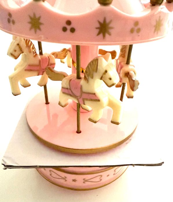 Музикална Автентична Кутия Carousel с Въртележка за Бебета