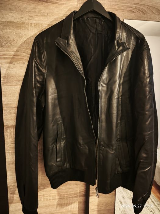 geaca de piele gucci originala