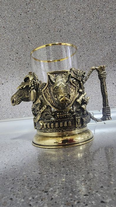 Новый подстаканник стиль "Охота"