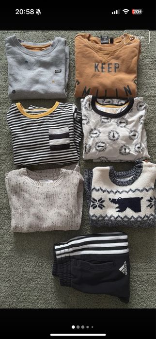 Lot haine baieti 4-5 ani