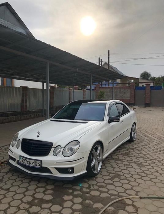 W211 Бампер передний задний диффузор губа спойлер пороги