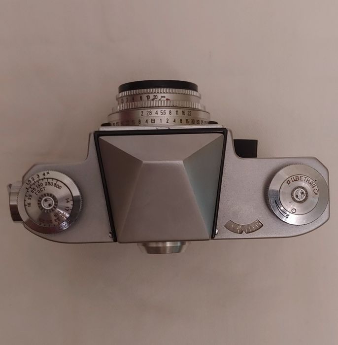 фотоаппарат Зенит 5 объектив Вега 3 50/2.8 рабочий