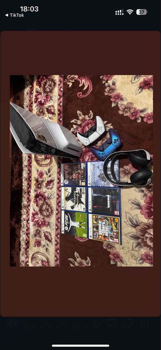 плэйстэйшен 5 с 6 играми