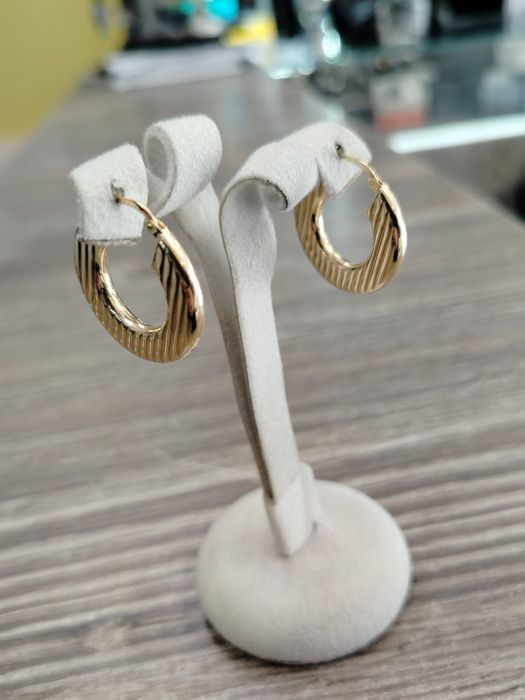 НОВИ Златни обеци 3.26гр / 14К