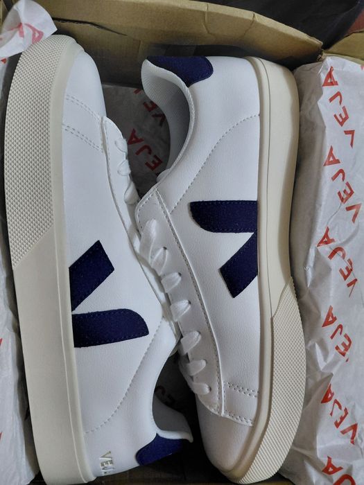 Кроссовки Veja Campo white blue