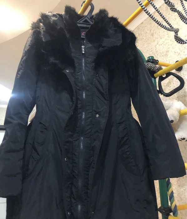 женский зимний пуховик