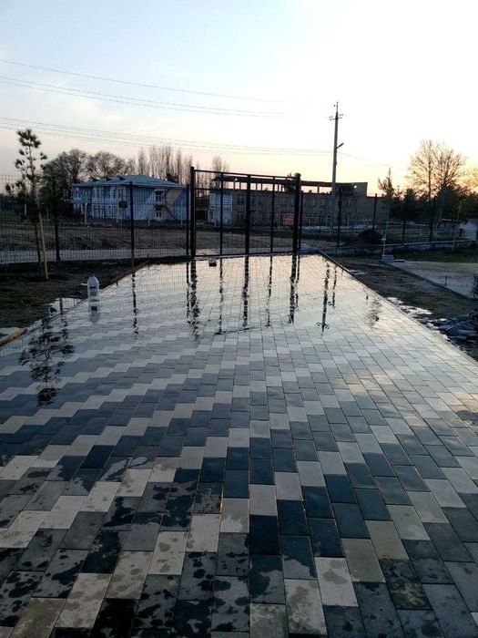 Брусчатка териш хизмати