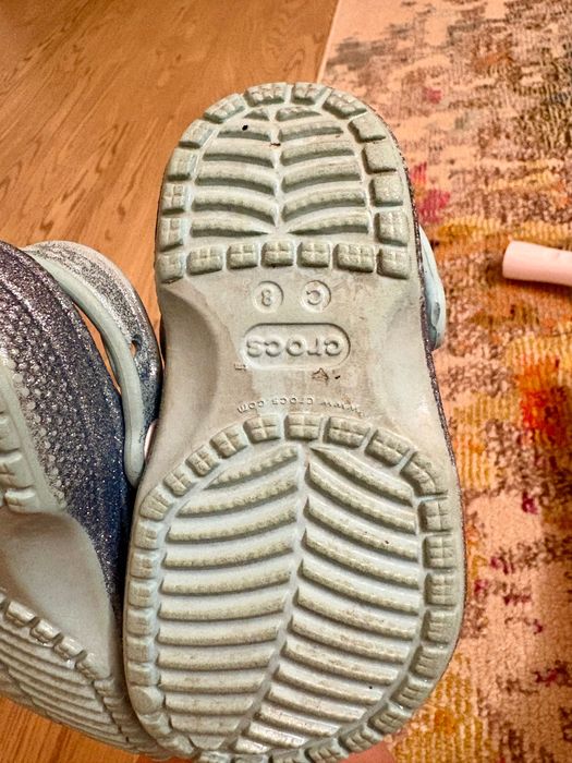 Papuci copii Crocs Frozen - Elsa