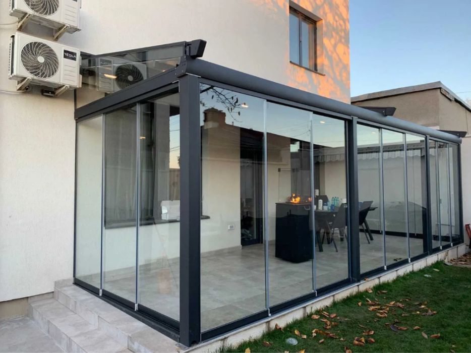 Terase retractabile sau fixe la comanda