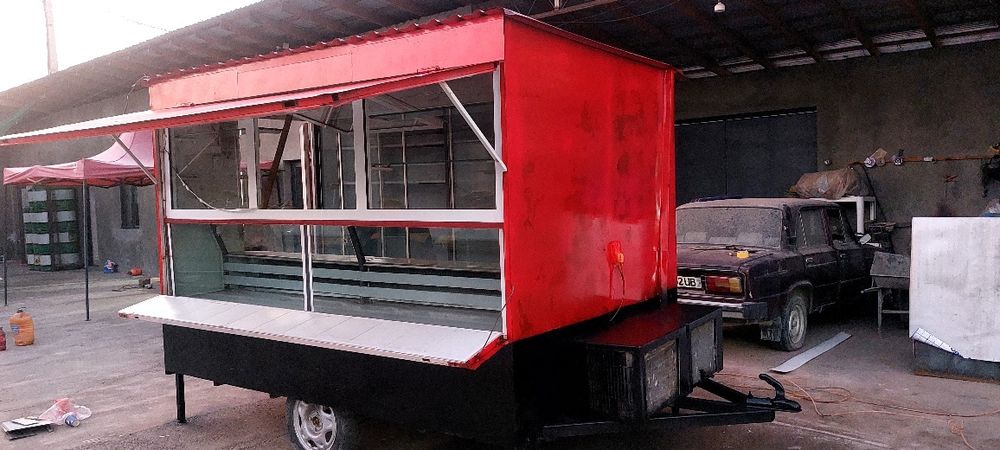 Фудтрак будка кучма савдо шахобчалари сотилади,булиб тулашга берилади